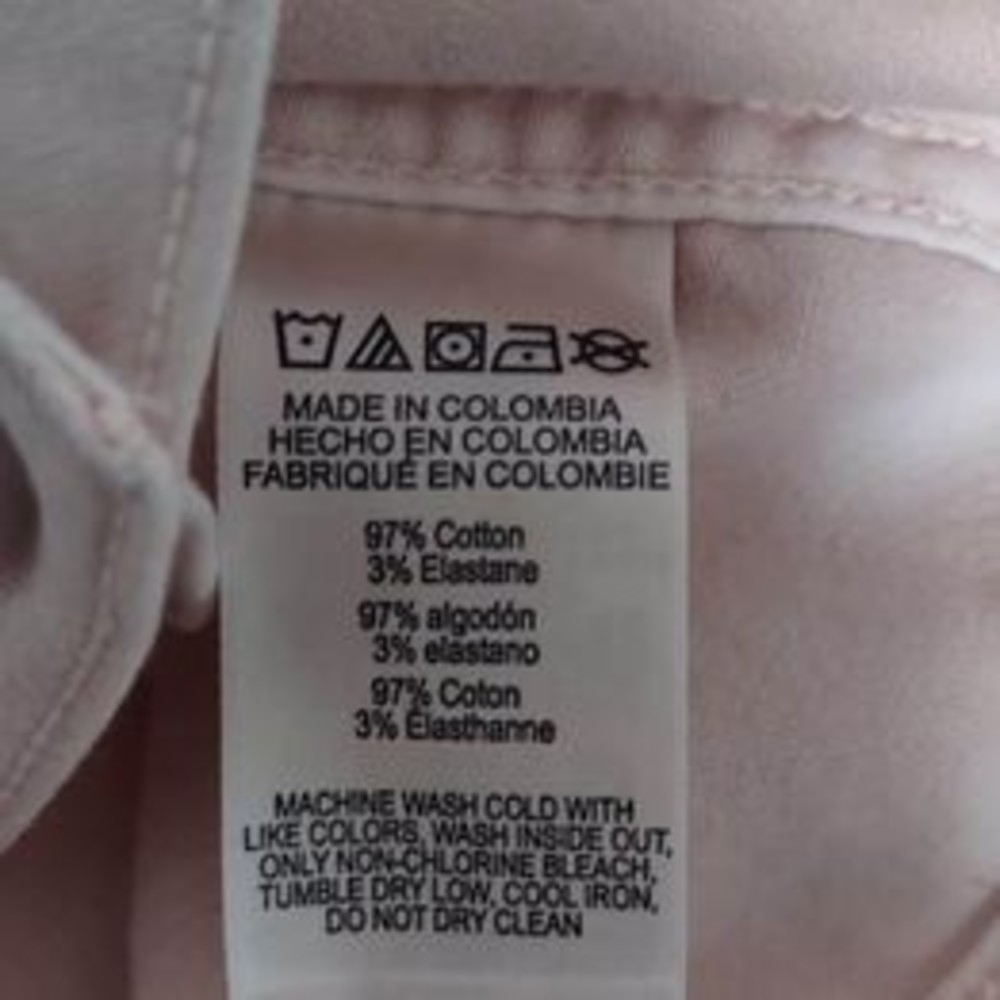 Medium Michael Kors Womens Long Sleeve Pink Jacket Pockets Buttons Up C5273 - Picture 6 of 6
